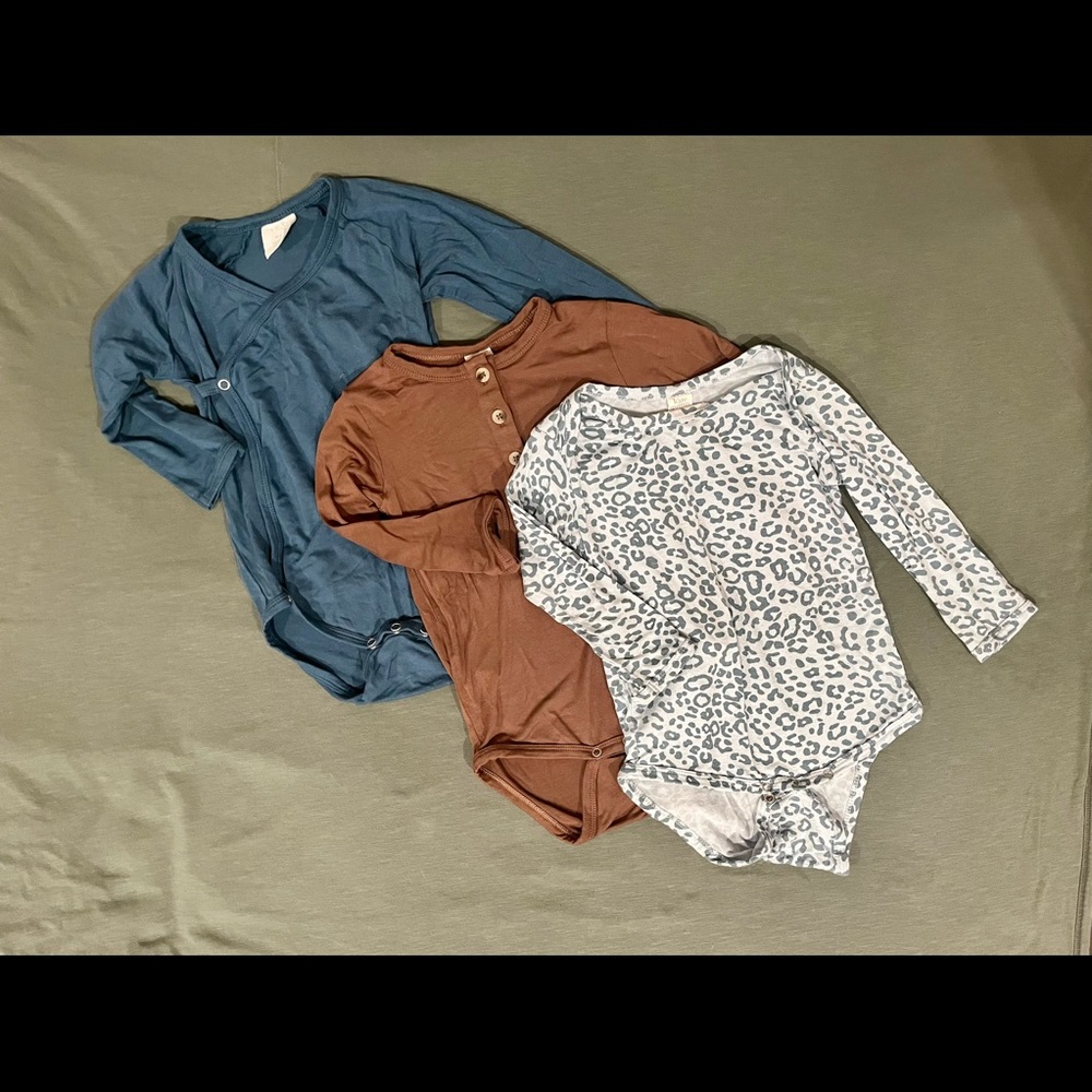 Kate Quinn bamboo bodysuits 1&-24